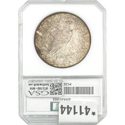 1935-S Peace Dollar PCI MS62
