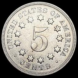 1868 Shield Nickel CLOSELY UNCIRCULATED