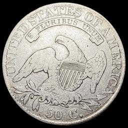 1825 Capped Bust Half Dollar LIGHTLY CIRCULATED