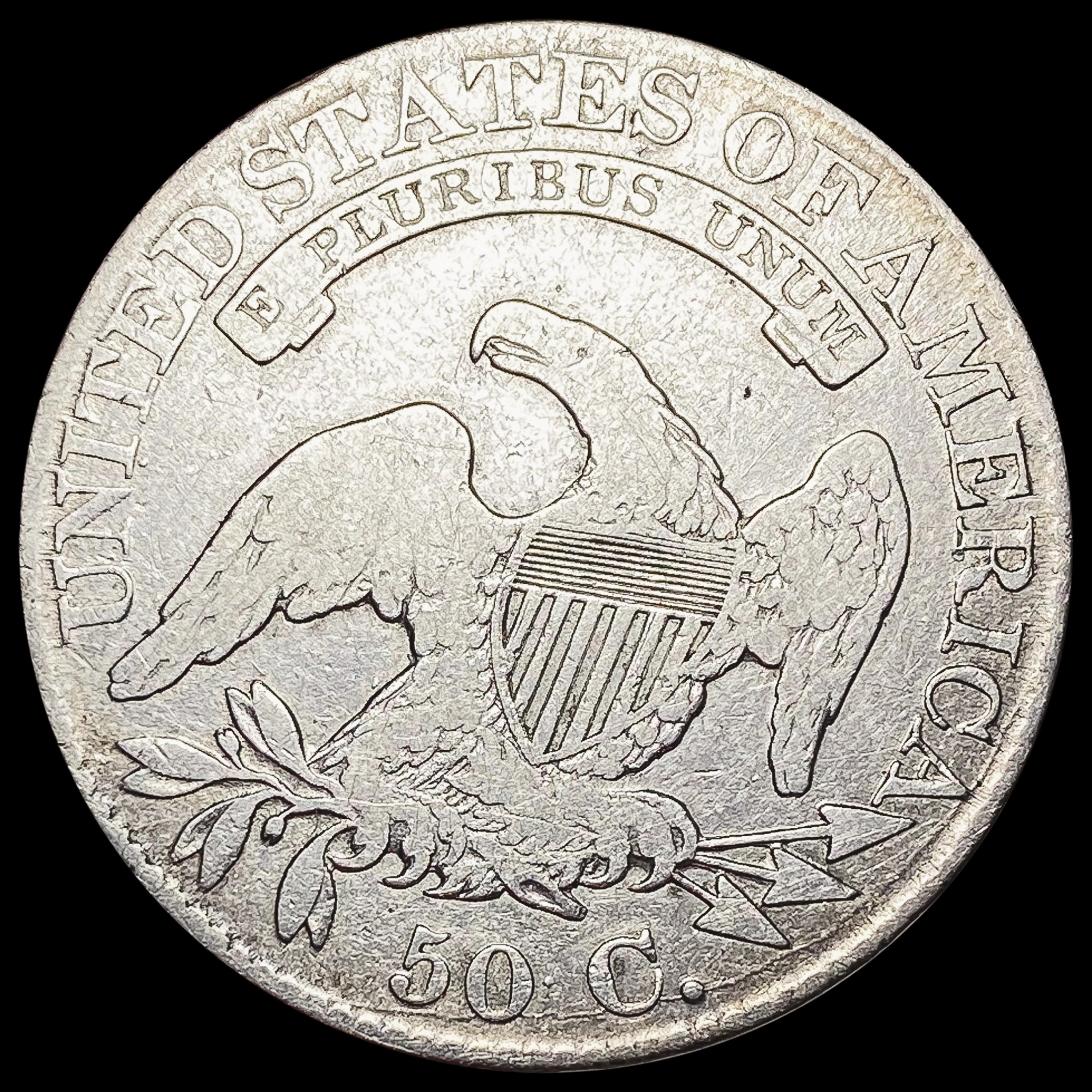 1825 Capped Bust Half Dollar LIGHTLY CIRCULATED