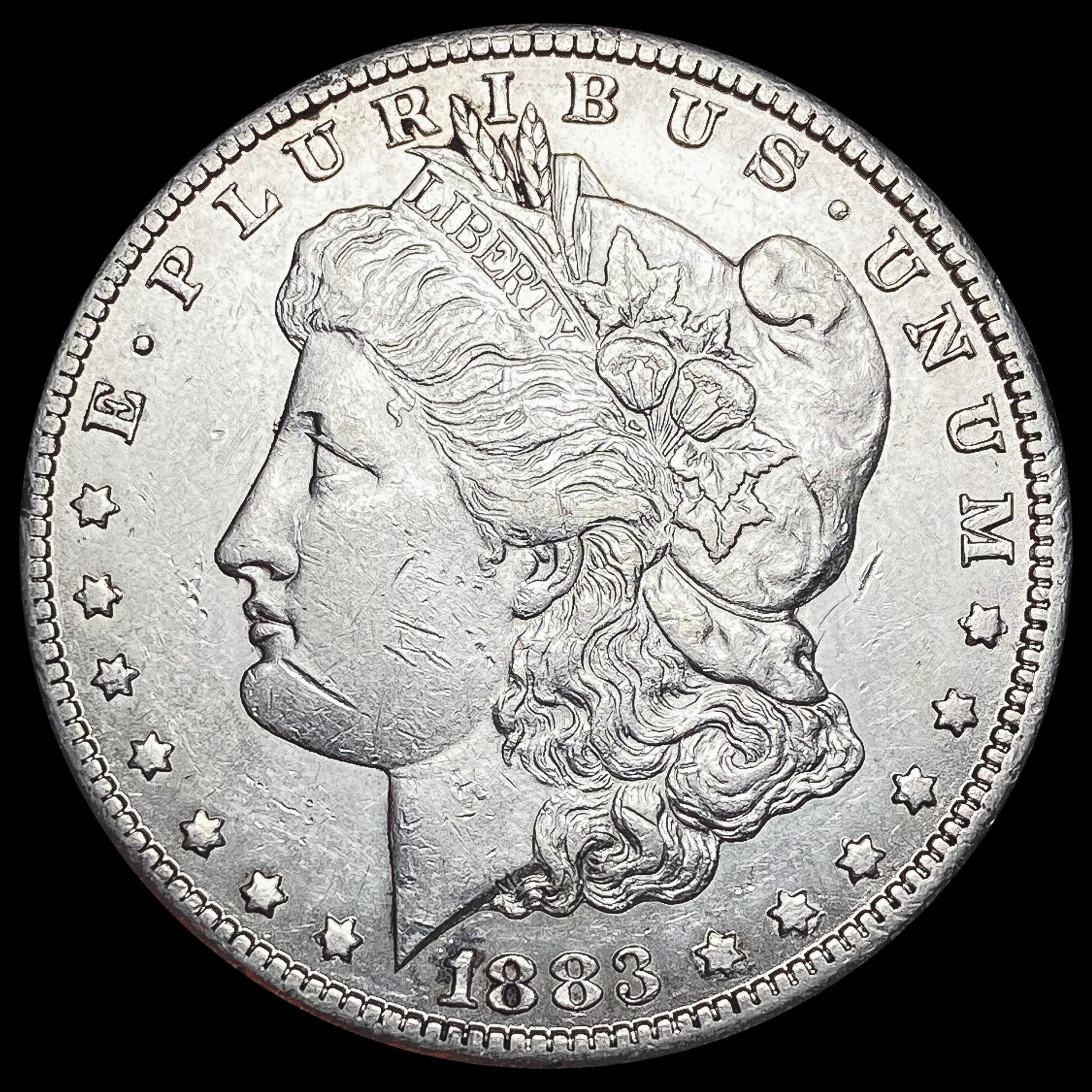 1883-CC Morgan Silver Dollar CLOSELY UNCIRCULATED