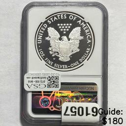 2010-W Silver Eagle NGC PF 69 ULTRA CAMEO