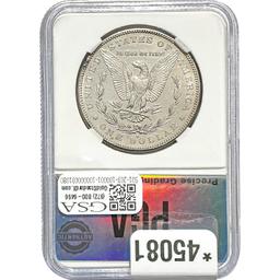 1883-S Morgan Dollar PGA MS62