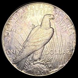 1925-S Peace Silver Dollar ABOUT UNCIRCULATED