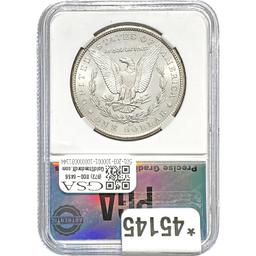 1883-CC Morgan Dollar PGA MS65+