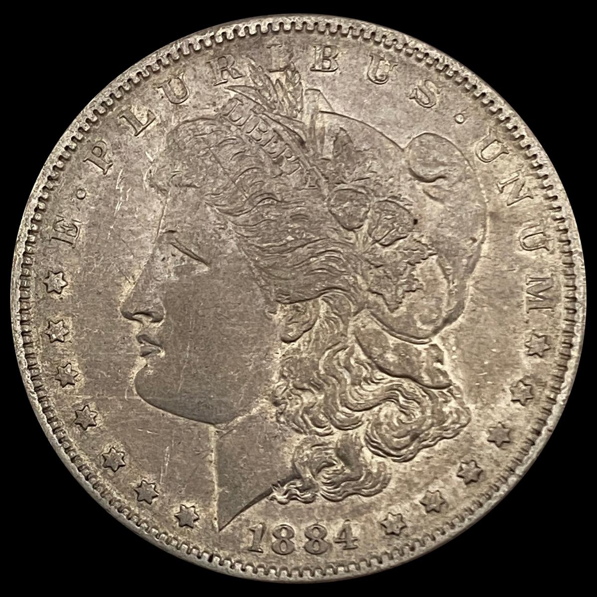 1884-S Morgan Silver Dollar CLOSELY UNCIRCULATED CLOSELY UNCIRCULATED