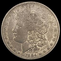 1884-S Morgan Silver Dollar CLOSELY UNCIRCULATED CLOSELY UNCIRCULATED