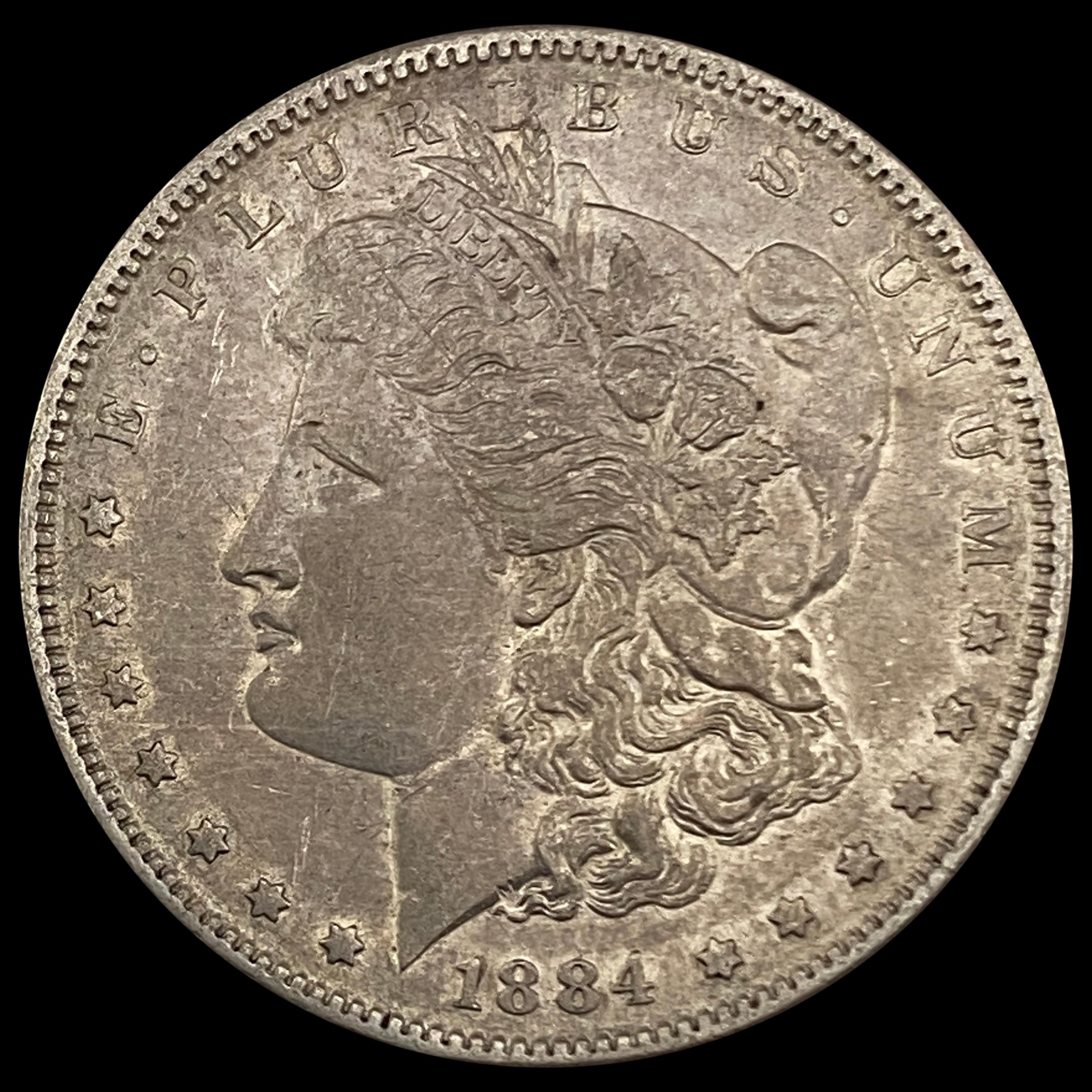 1884-S Morgan Silver Dollar CLOSELY UNCIRCULATED CLOSELY UNCIRCULATED