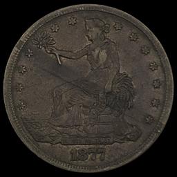 1877-S Trade Dollar NEARLY UNCIRCULATED