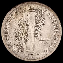 1921 Mercury Dime NEARLY UNCIRCULATED