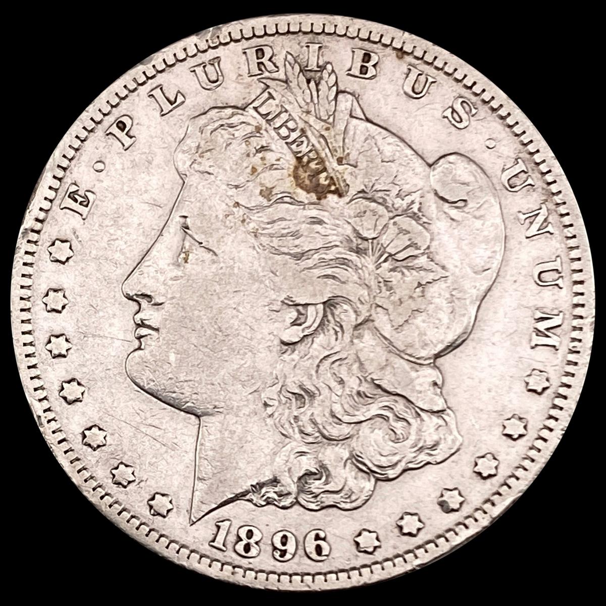 1896-S Morgan Silver Dollar LIGHTLY CIRCULATED