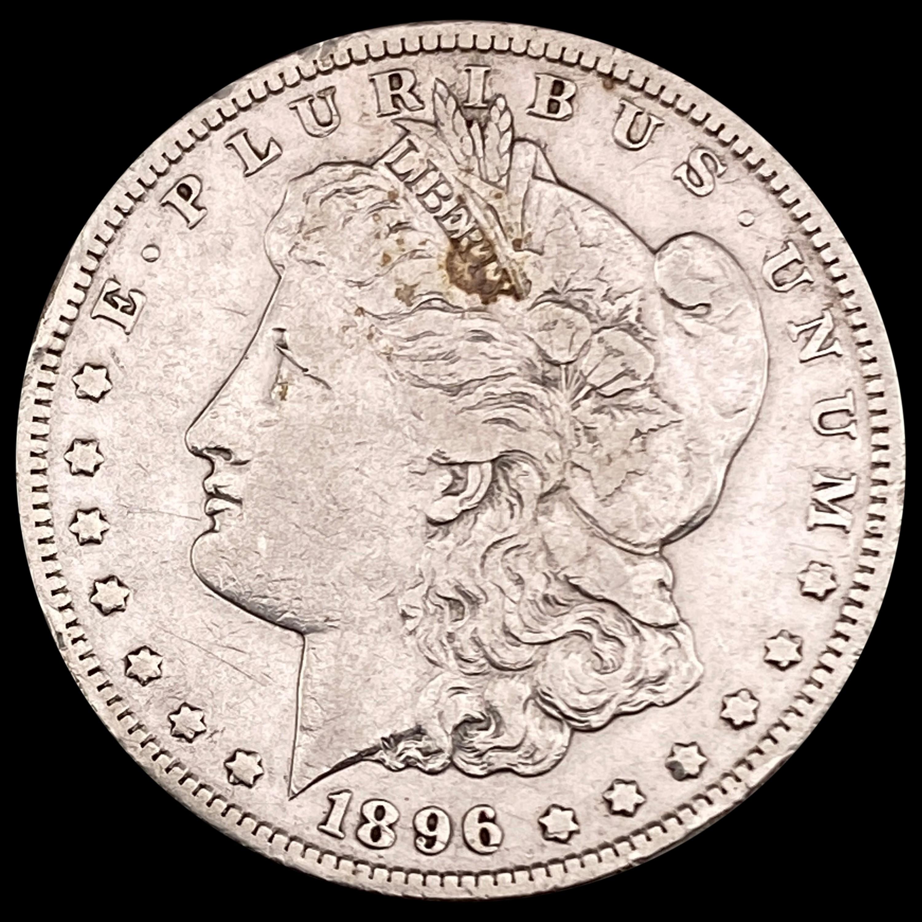 1896-S Morgan Silver Dollar LIGHTLY CIRCULATED