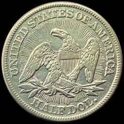 1853 Arrows and Rays Half Dollar HIGH GRADE