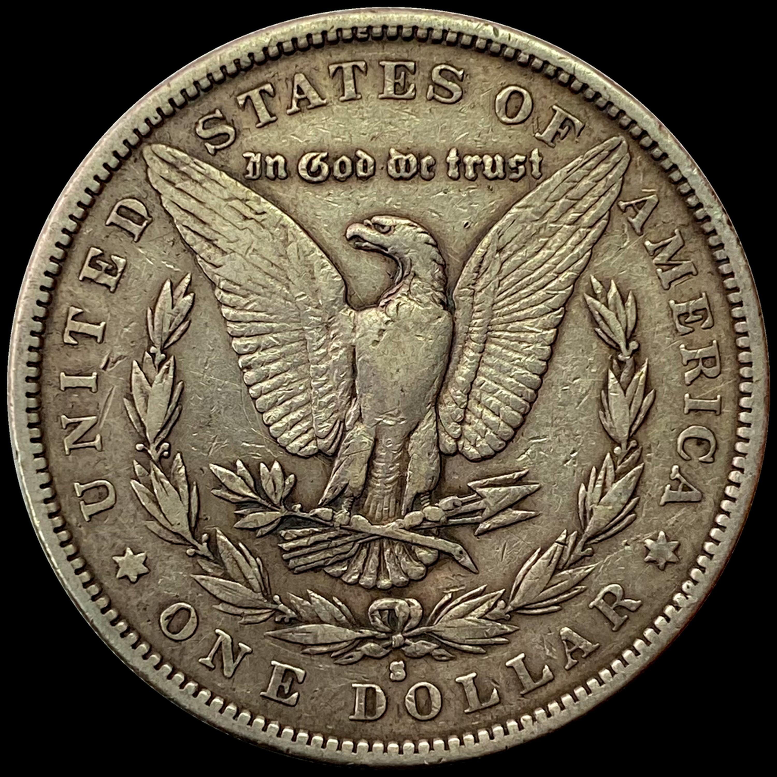 1884-S Morgan Silver Dollar NEARLY UNCIRCULATED