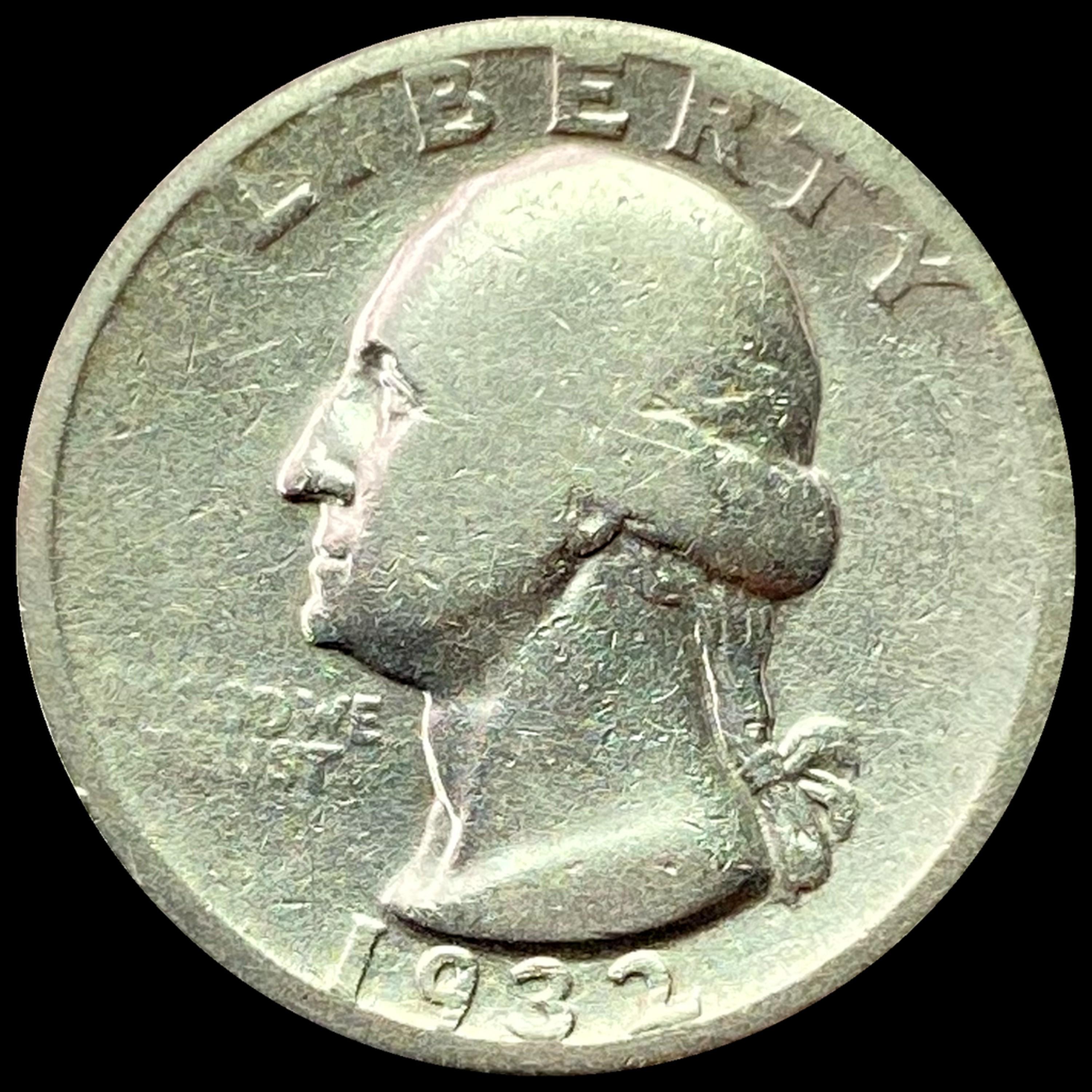 1932-D Washington Quarter LIGHTLY CIRC