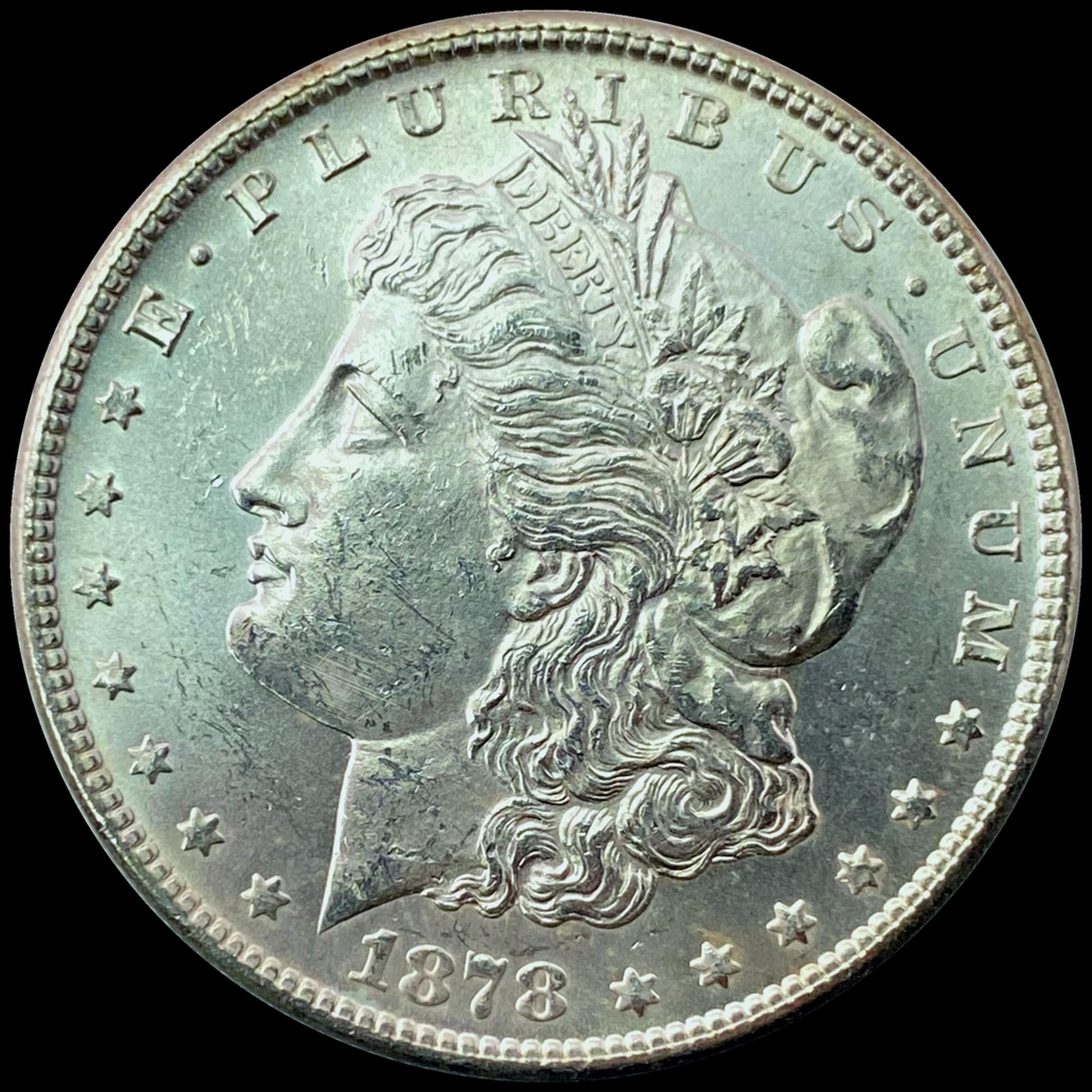 1878-S Morgan Silver Dollar GEM BU