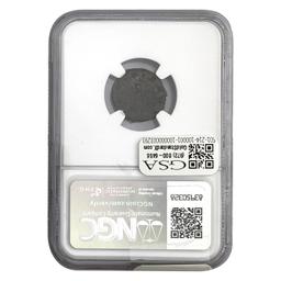 Roman Claudius II, AD 268-270 BI DBL Denarius NGC