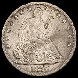 1857-O Seated Liberty Half Dollar NEARLY UNCIRCULATED