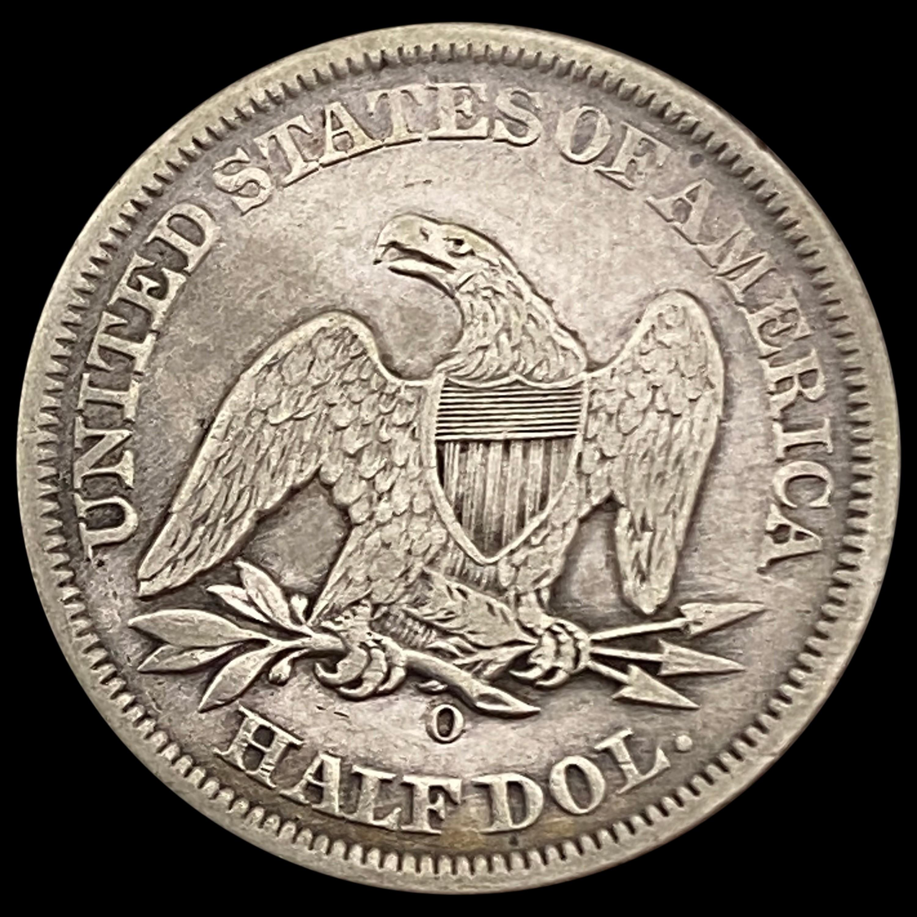 1857-O Seated Liberty Half Dollar NEARLY UNCIRCULATED