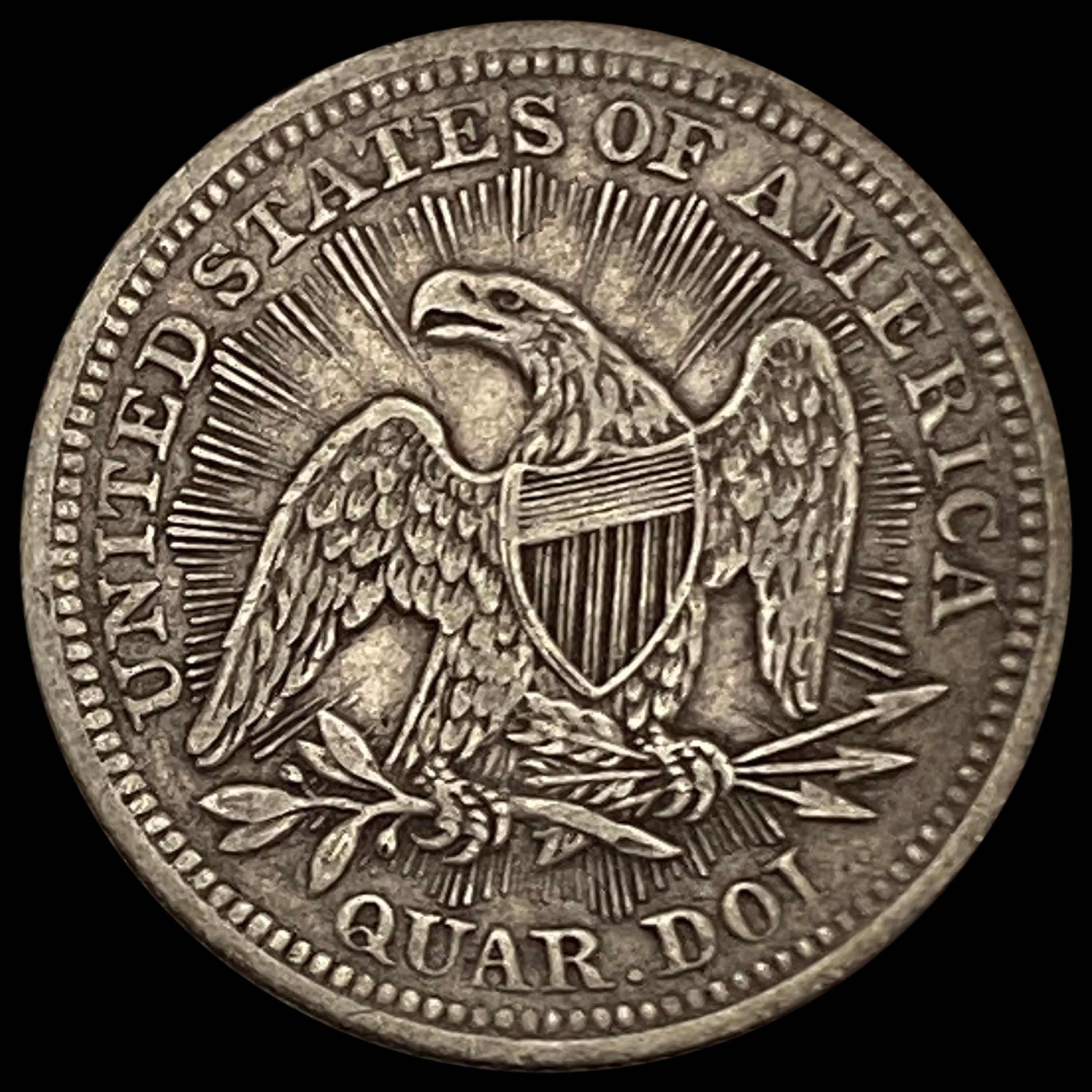 1853 Seated Liberty Quarter LIGHTLY CIRCULATED