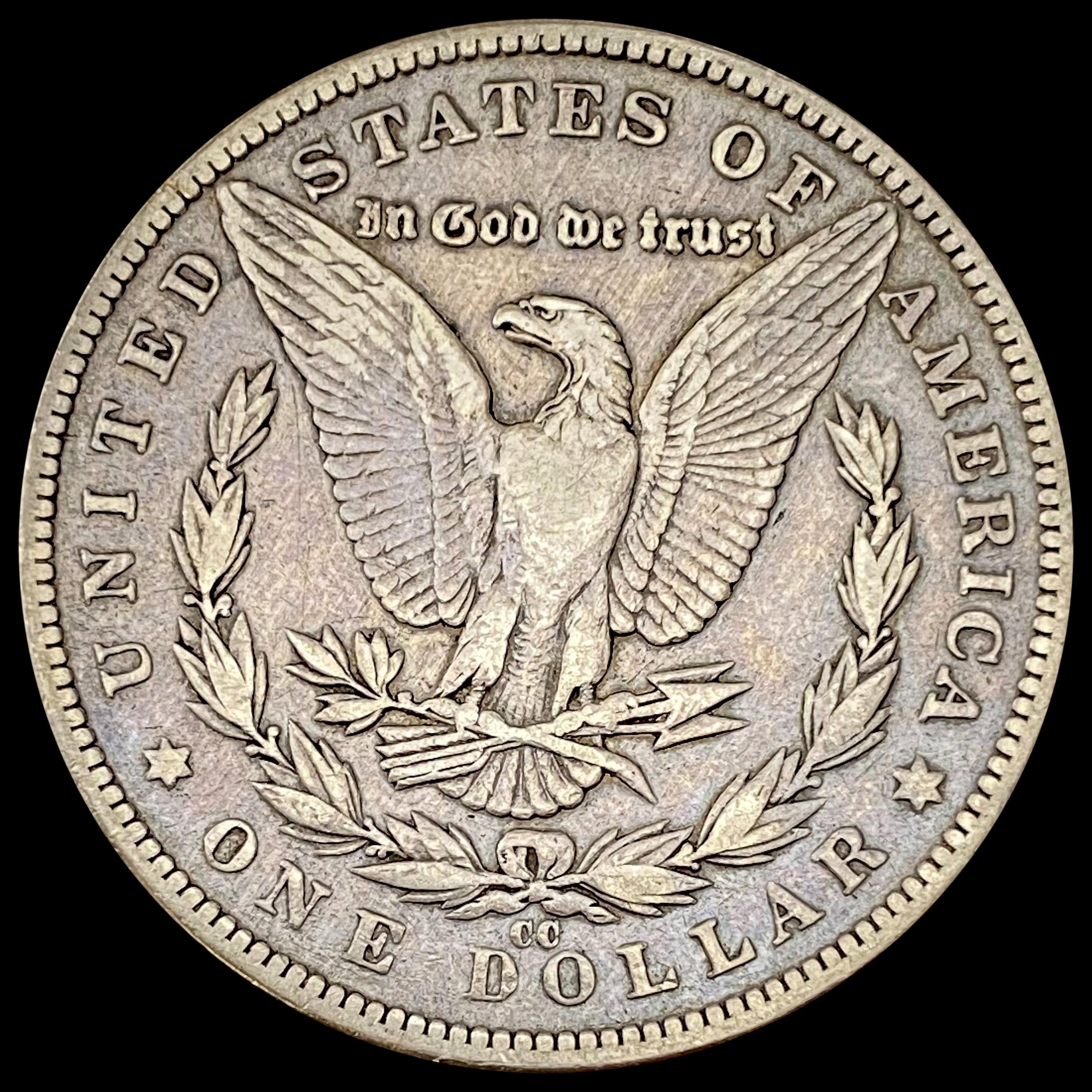 1891-CC Morgan Silver Dollar LIGHTLY CIRCULATED