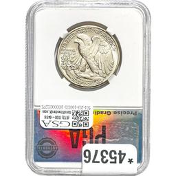 1941 Walking Liberty Half Dollar PGA MS6