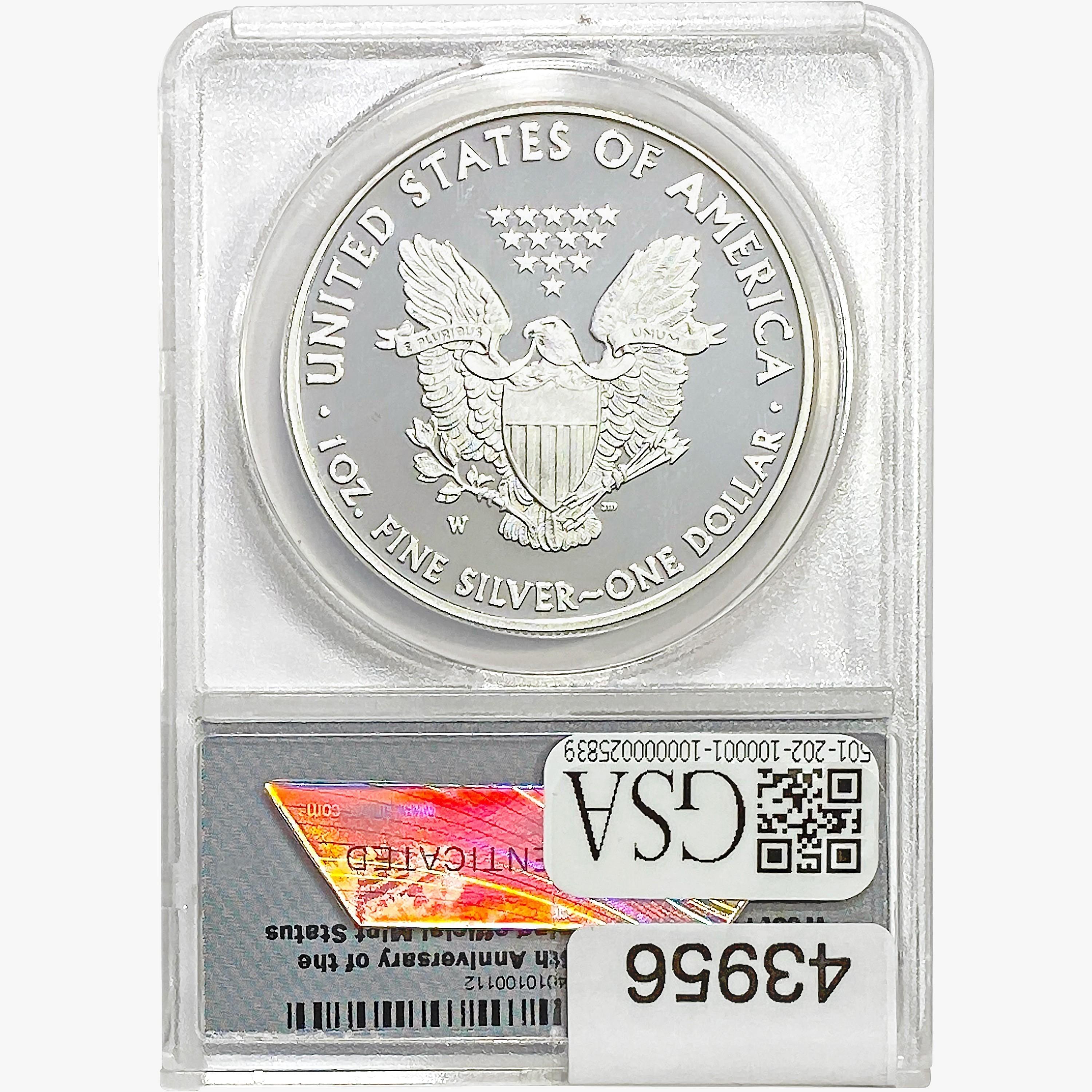 2013-W Silver Eagle ANACS PR70 DCAM