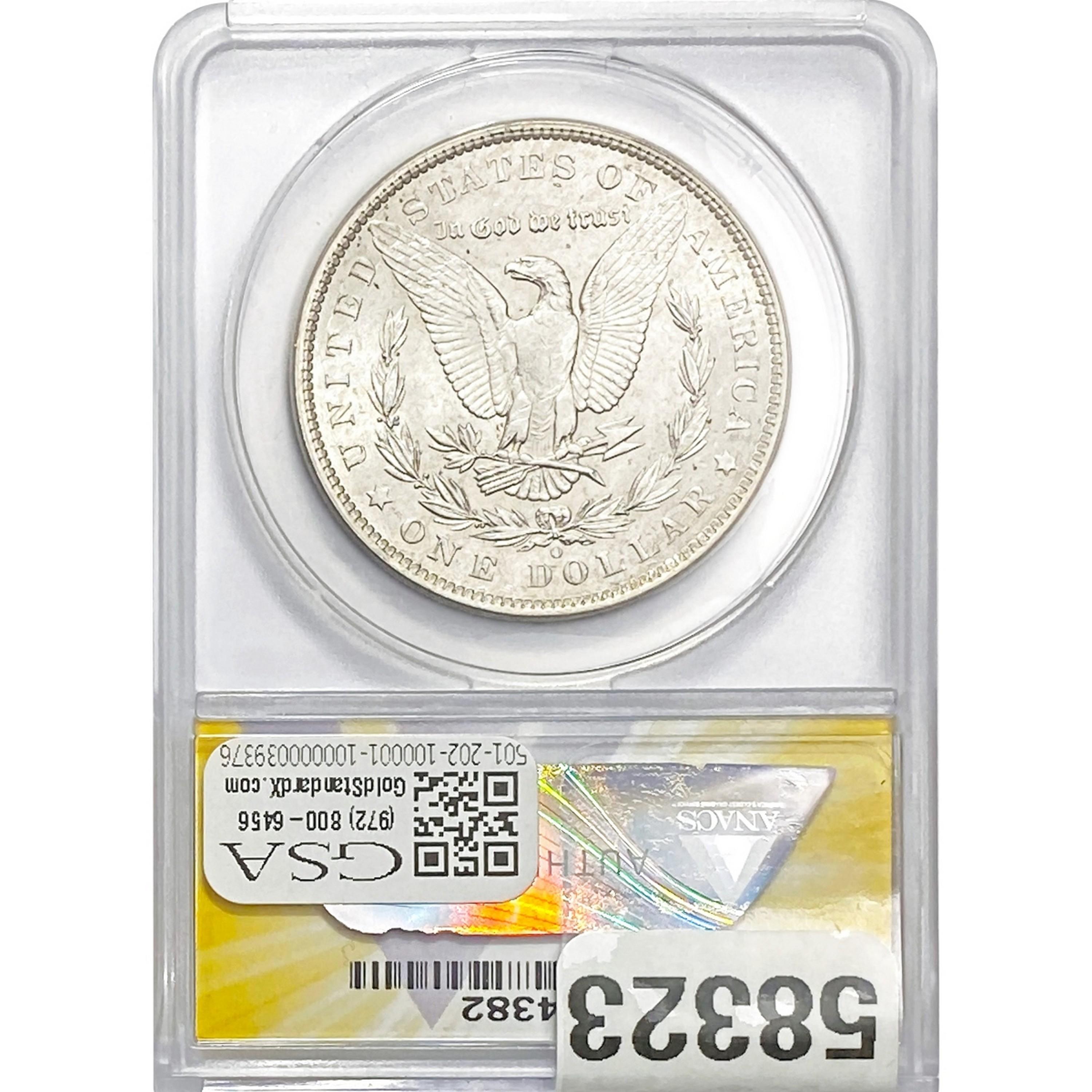 1904-O Morgan Silver Dollar ANACS MS64