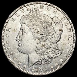 1891 Morgan Silver Dollar CLOSELY UNCIRCULATED