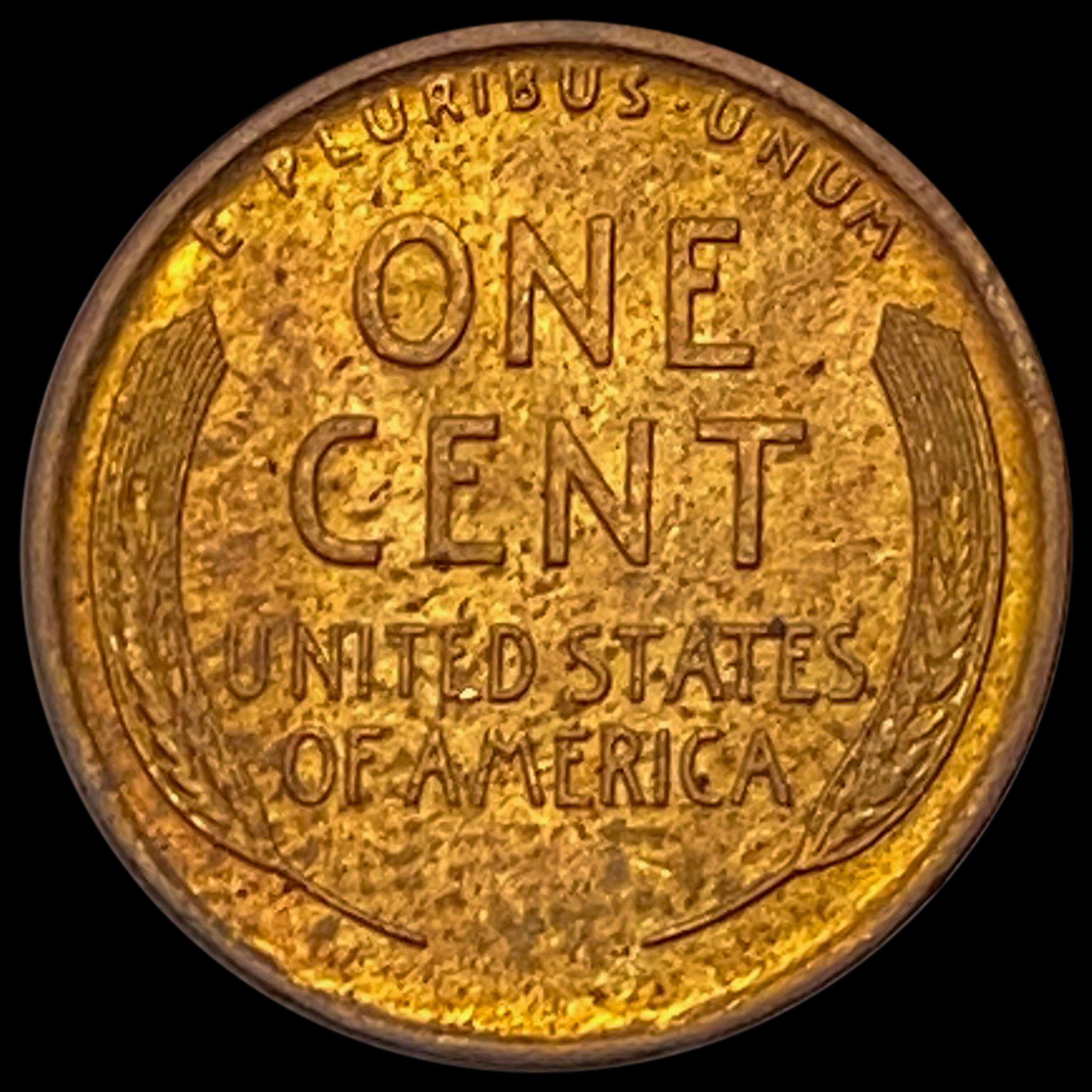 1909 RD Wheat Cent ABOUT UNC