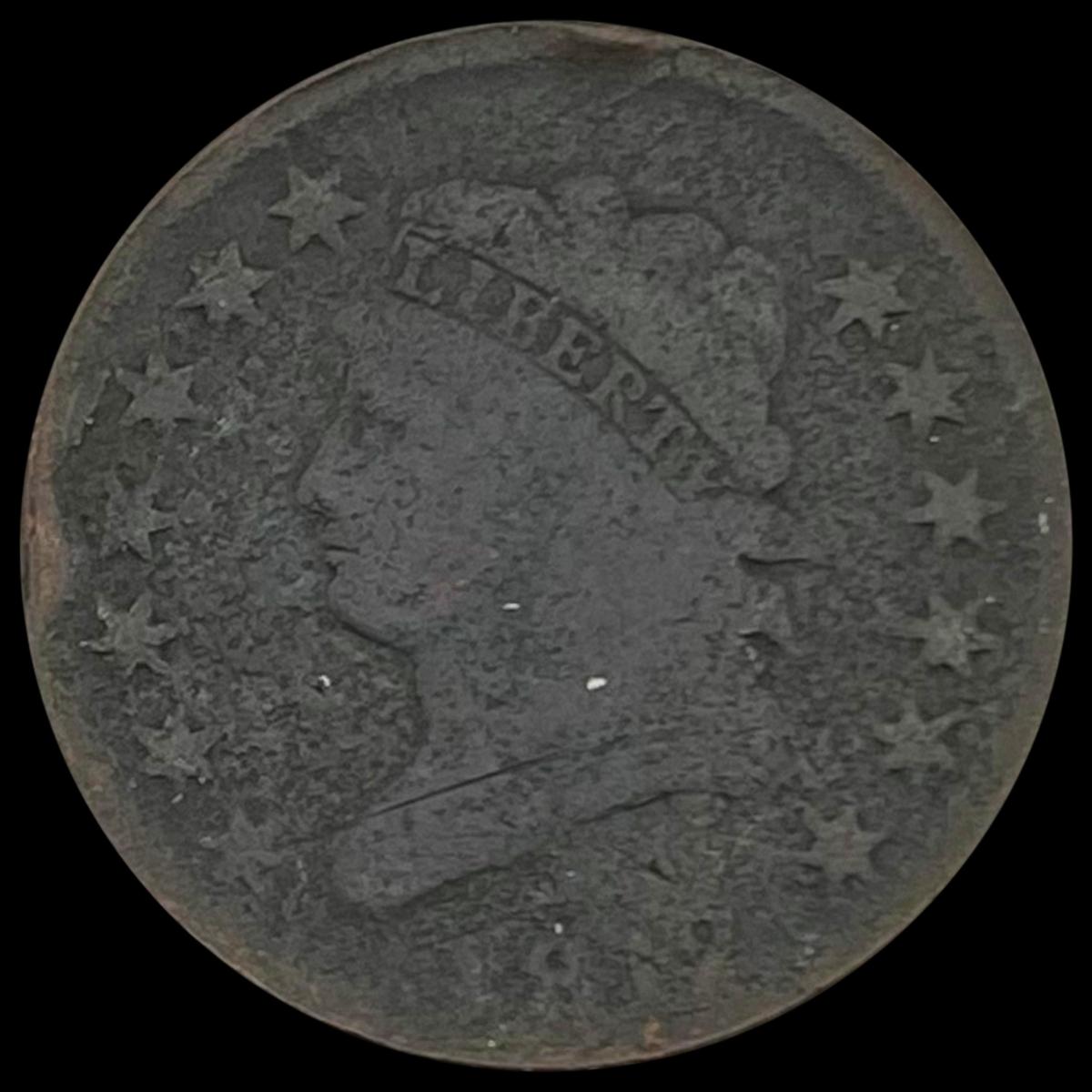1819 Liberty Head Large Cent NICELY CIRC