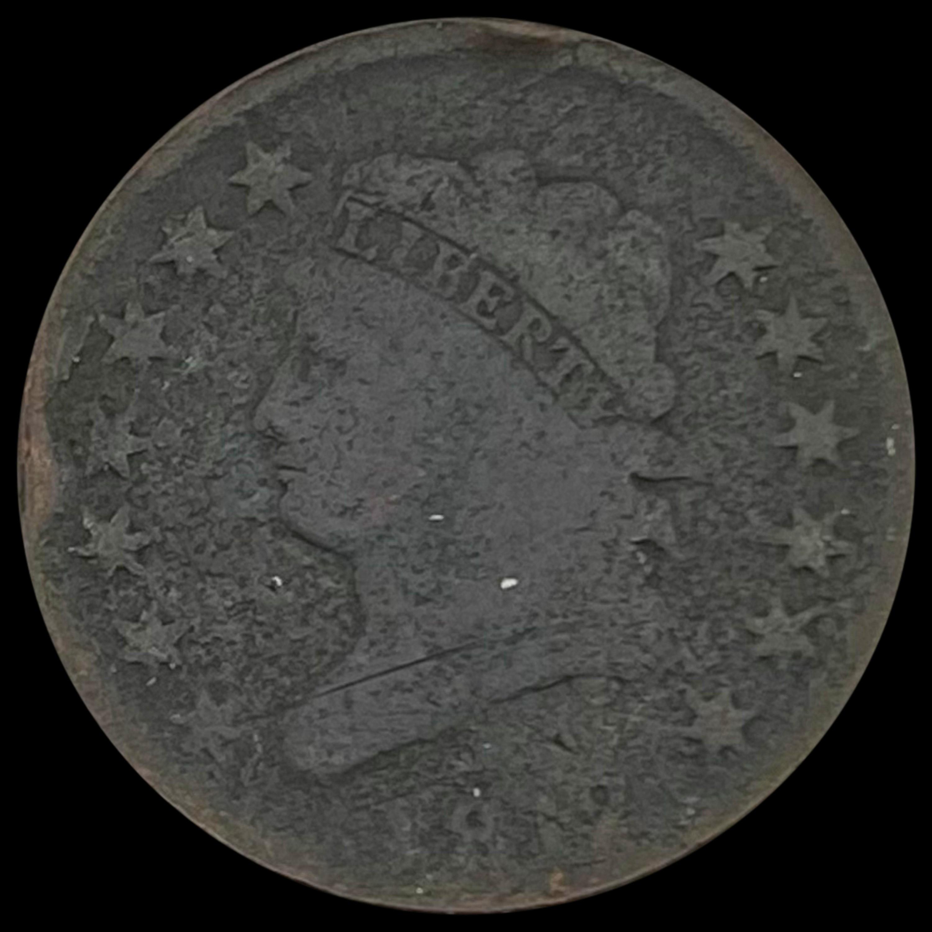 1819 Liberty Head Large Cent NICELY CIRC