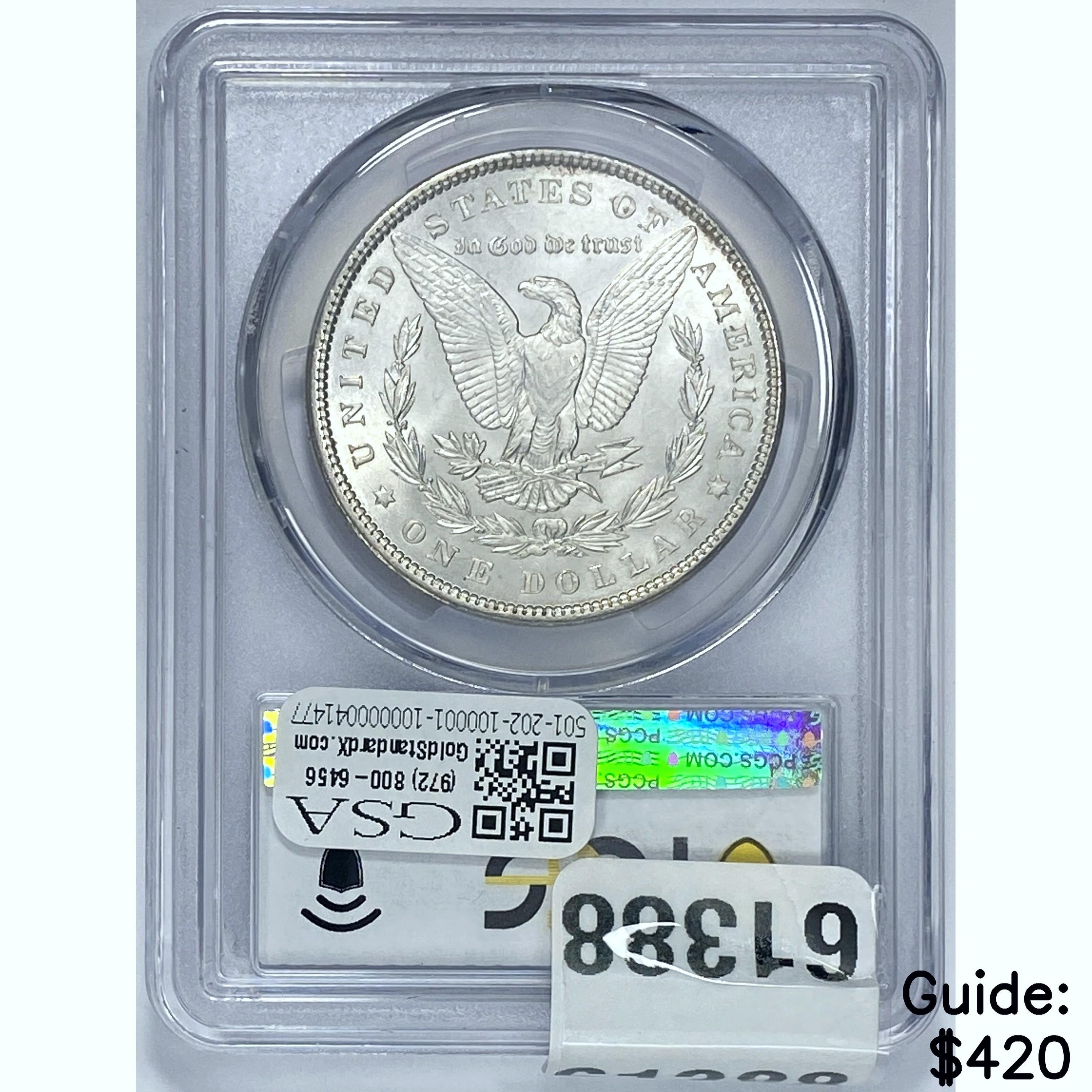 1900 Morgan Dollar PCGS MS65 SILVER