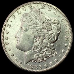 1883-S Morgan Silver Dollar CLOSELY UNCIRCULATED