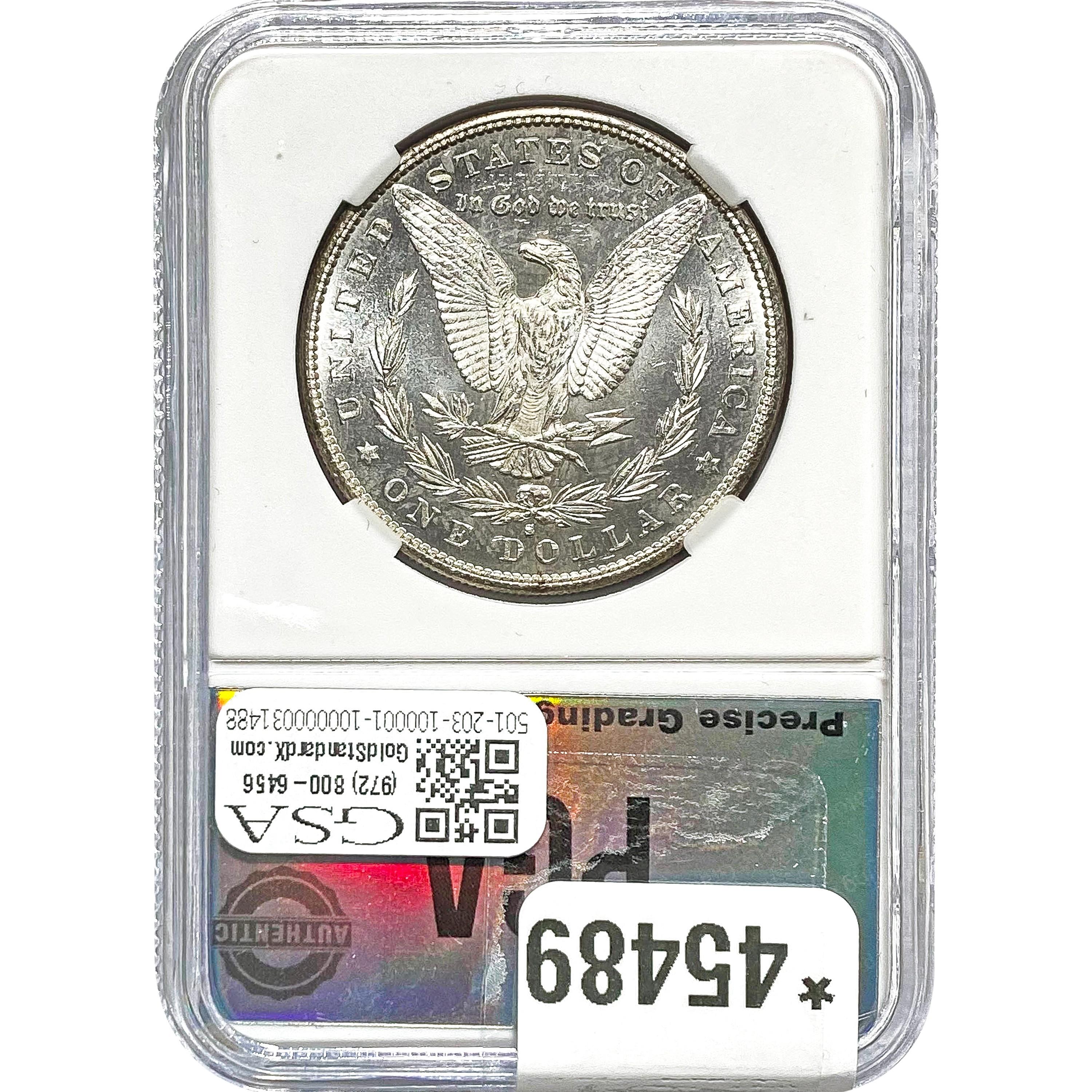 1881-S Morgan Dollar PGA MS65 PL