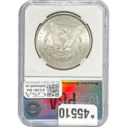 1882-CC Morgan Silver Dollar PGA MS65