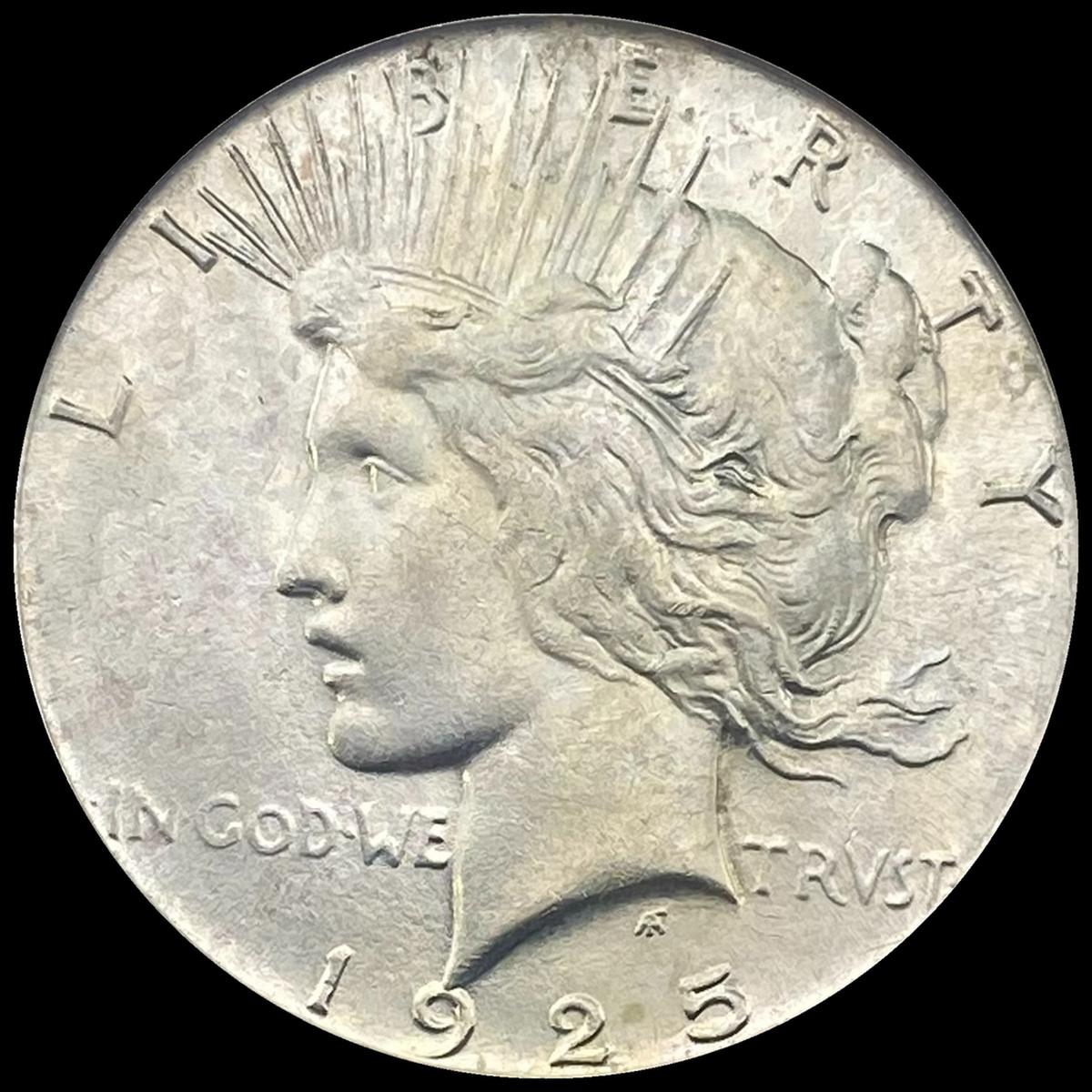 1925-S Peace Silver Dollar UNC