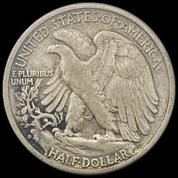1938-D Walking Liberty Half Dollar LIGHTLY CIRCULATED