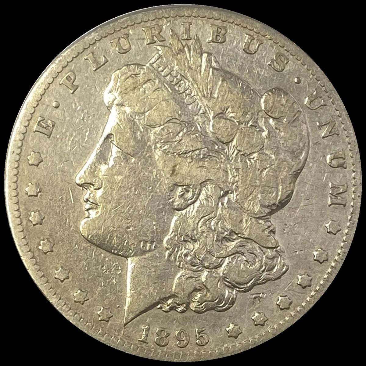 1895-S Morgan Silver Dollar LIGHTLY CIRCULATED