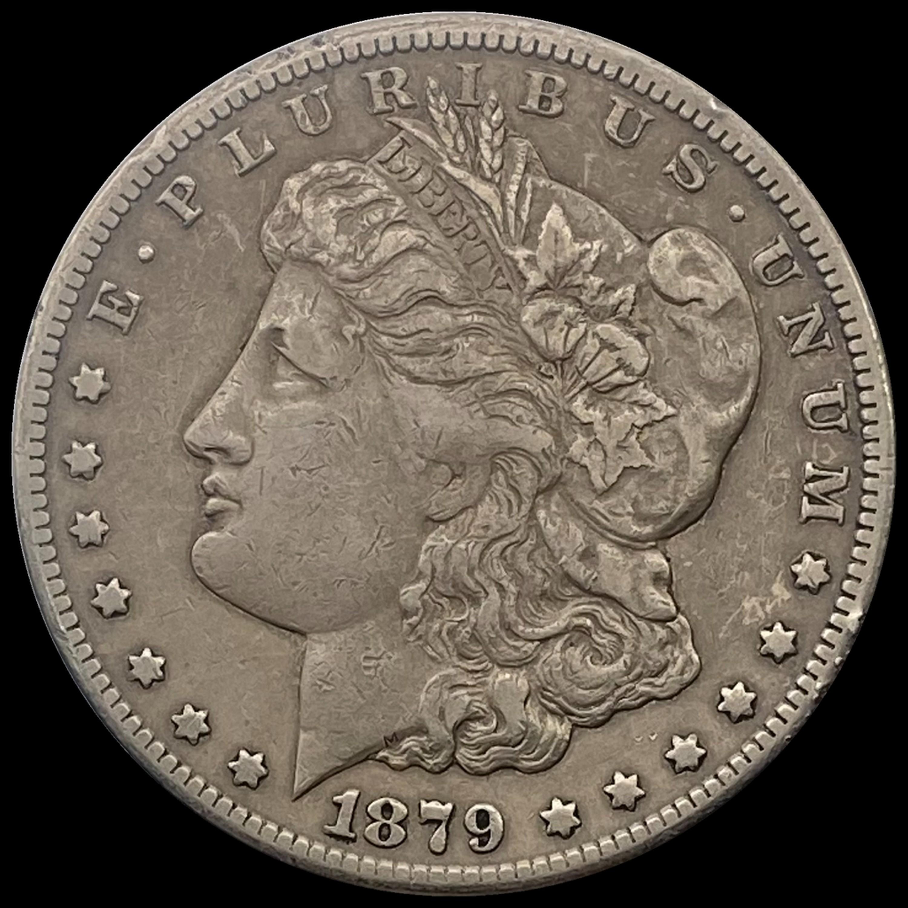 1879-CC Morgan Silver Dollar LIGHTLY CIRCULATED