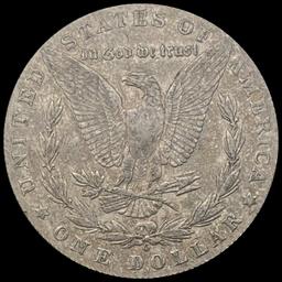 1897-O Morgan Silver Dollar ABOUT UNC