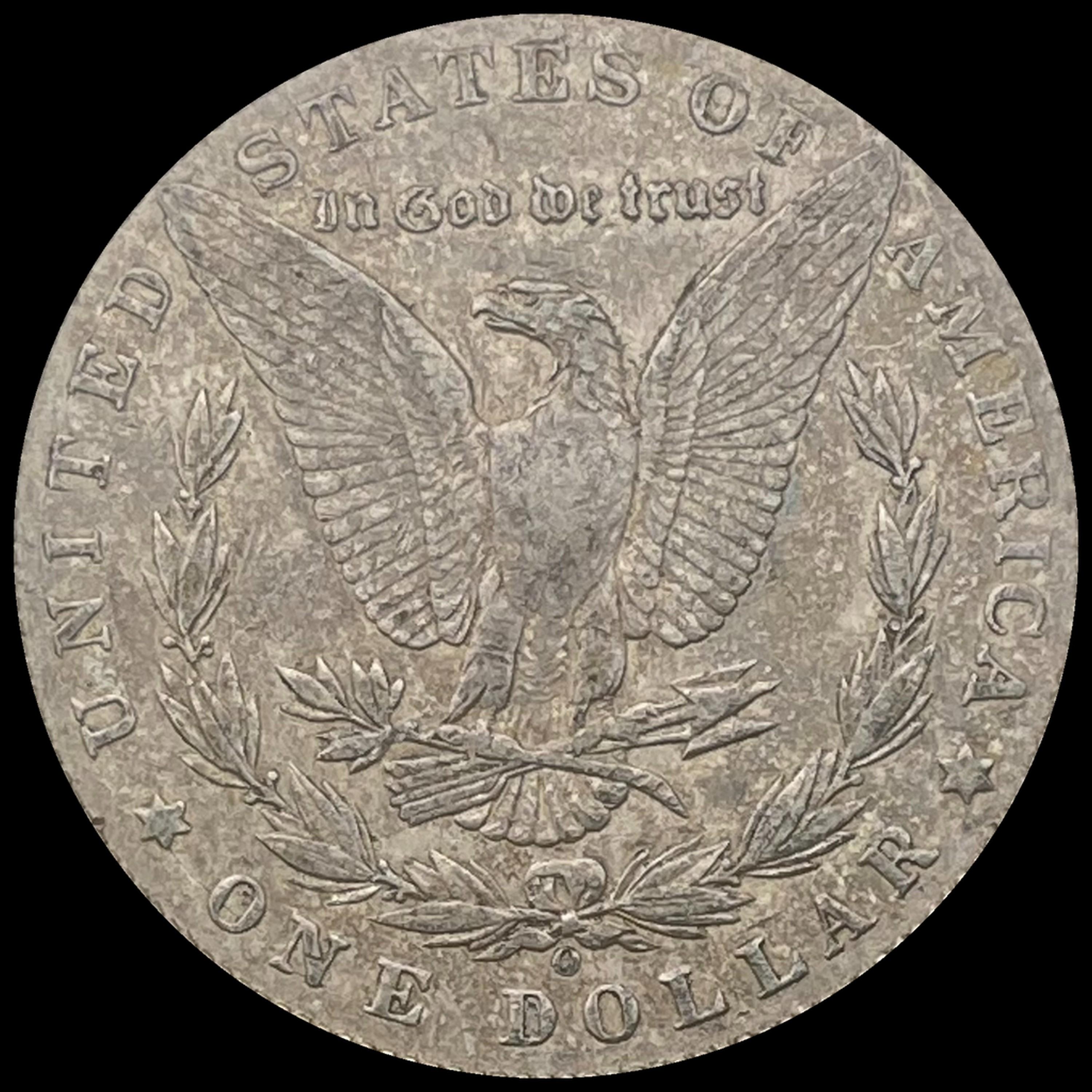 1897-O Morgan Silver Dollar ABOUT UNC
