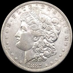 1887 Morgan Silver Dollar ABOUT UNCIRCULATED