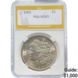 1903 Morgan Silver Dollar PGA MS65
