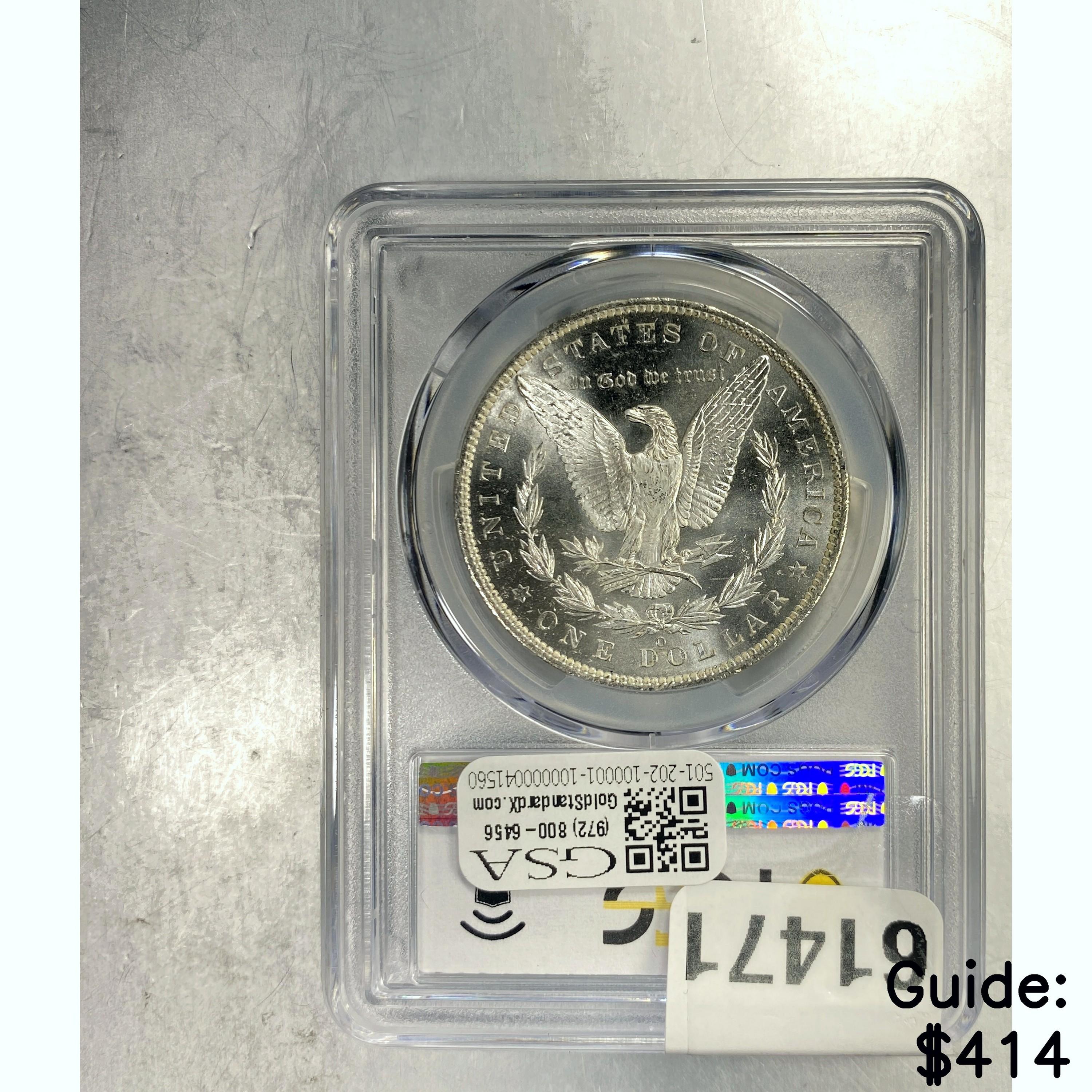 1885-O Morgan Dollar PCGS MS65 SILVER