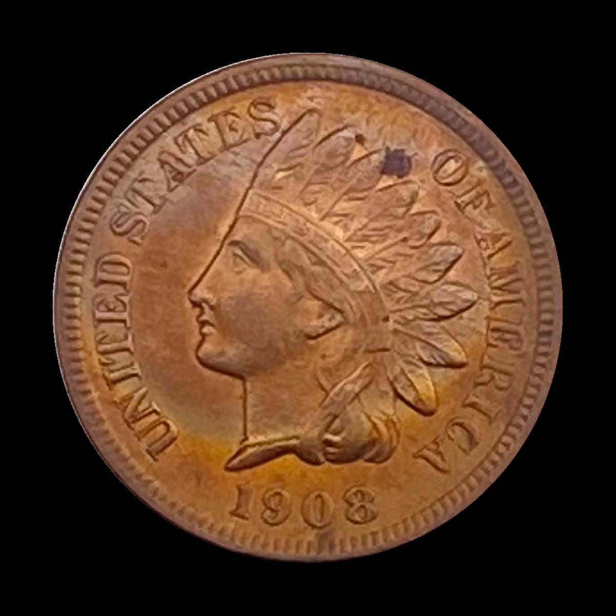 1908-S Indian Head Cent UNCIRCULATED