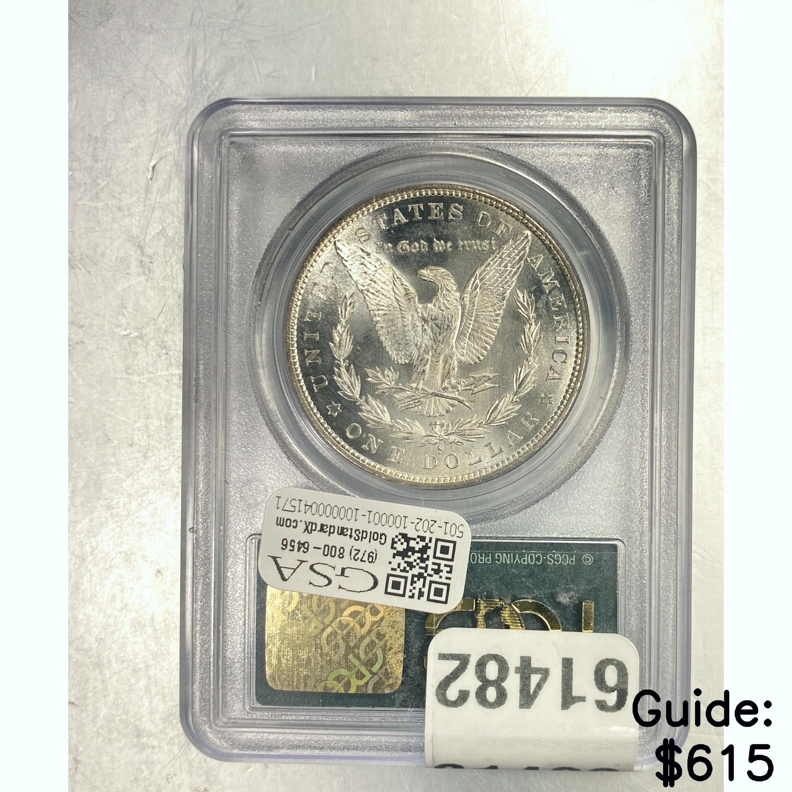1880-S Morgan Dollar PCGS MS65 SILVER