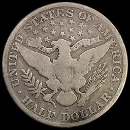 1904-S Barber Half Dollar LIGHTLY CIRCULATED