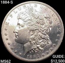1884-S Morgan Silver Dollar