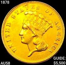 1878 $3 Gold Piece